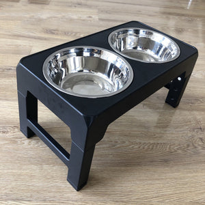 Elevate Your Pet's Dining Experience with the Adjustable Lifting Dog Bowl Food Basin