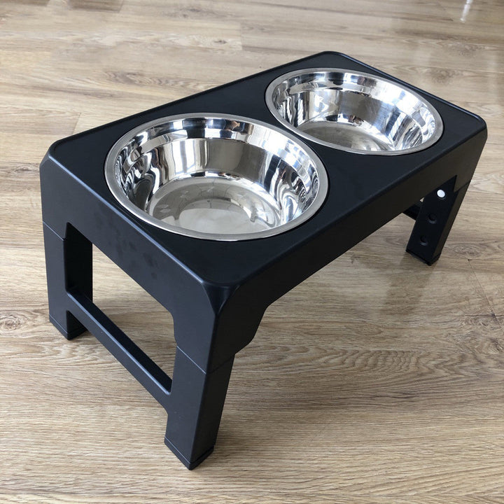Elevate Your Pet's Dining Experience with the Adjustable Lifting Dog Bowl Food Basin