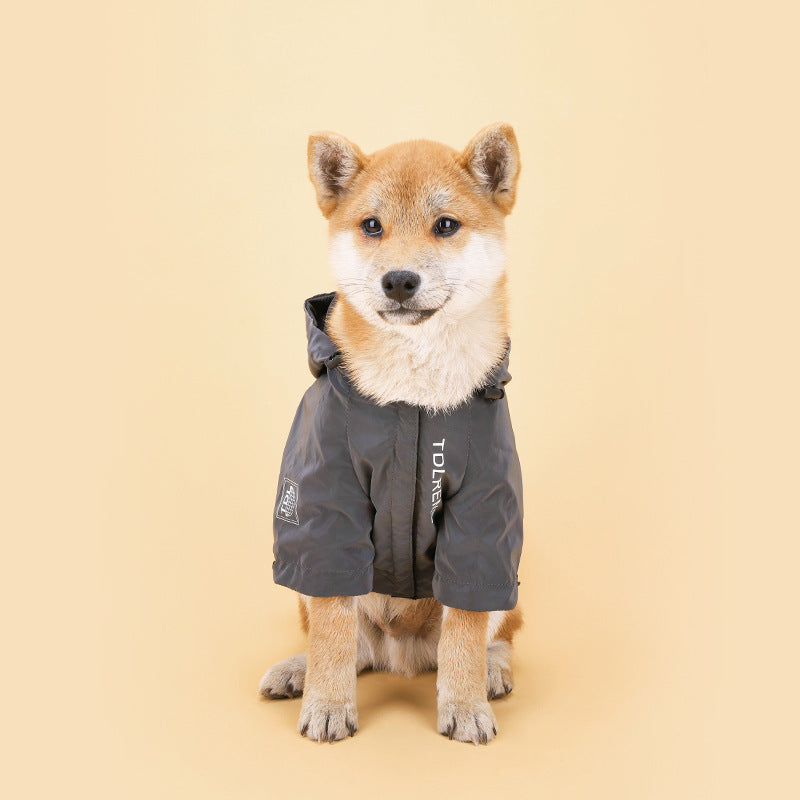 Pet Clothes Rainproof Jacket Rainproof