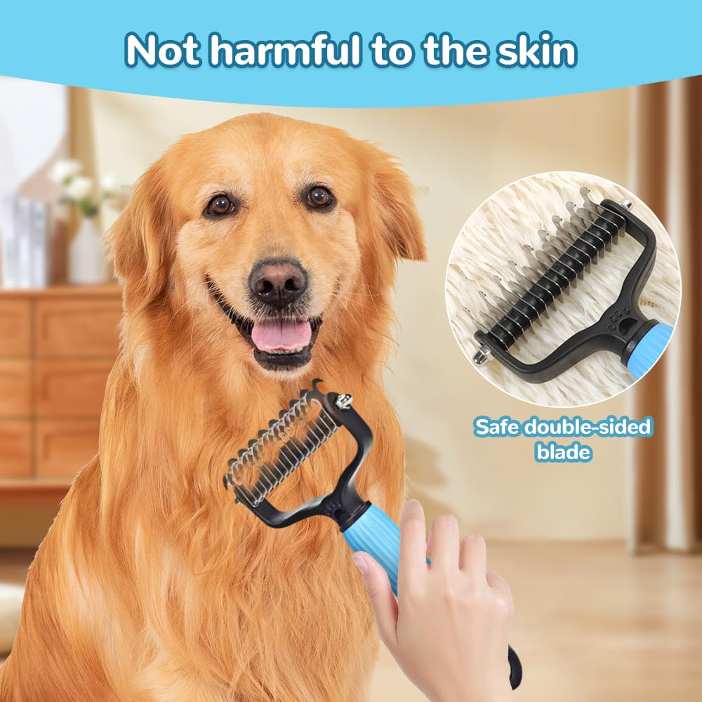 Upgraded Pet Safe Dematting Comb