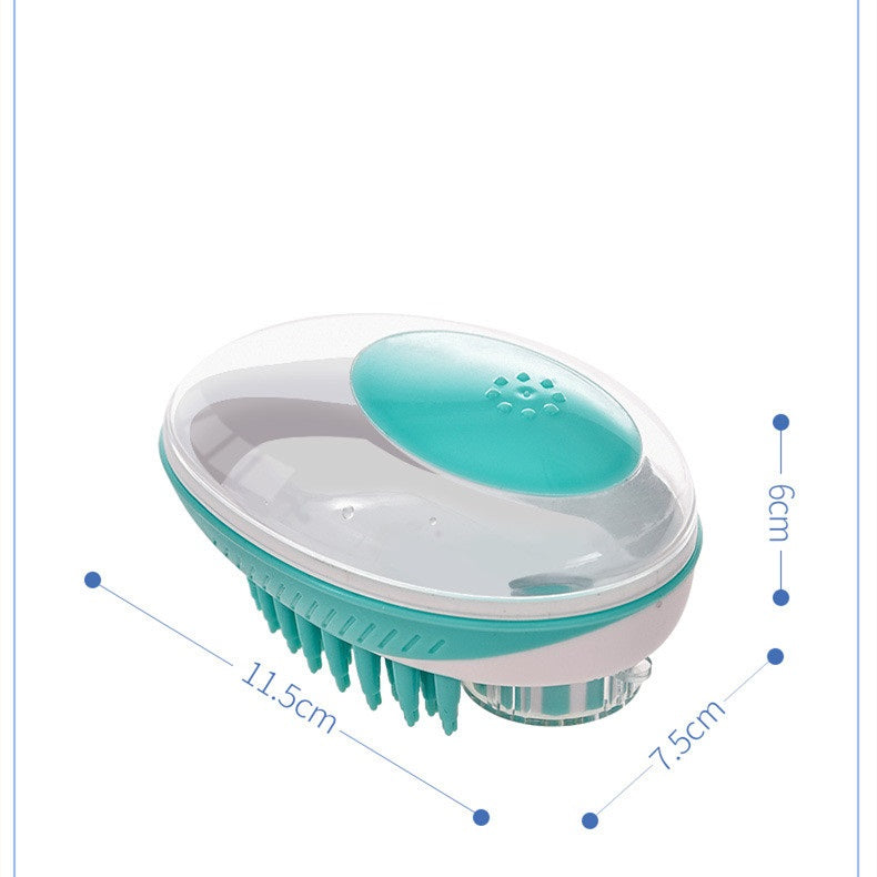 Pet Bath Brush Massage Brush Hair Removal