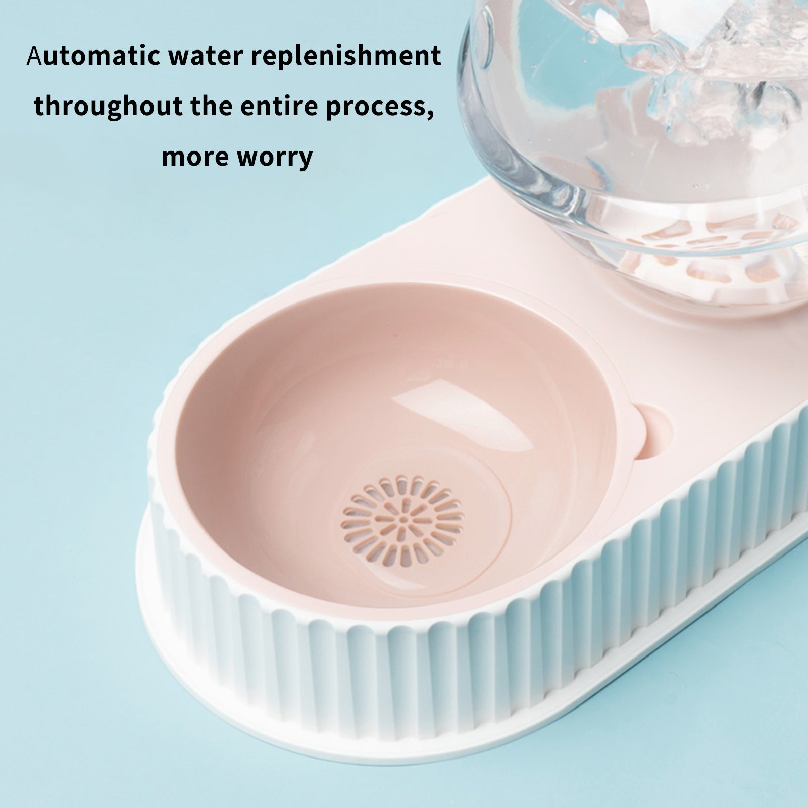 Plastic Pet Feeding Drinkers Cat