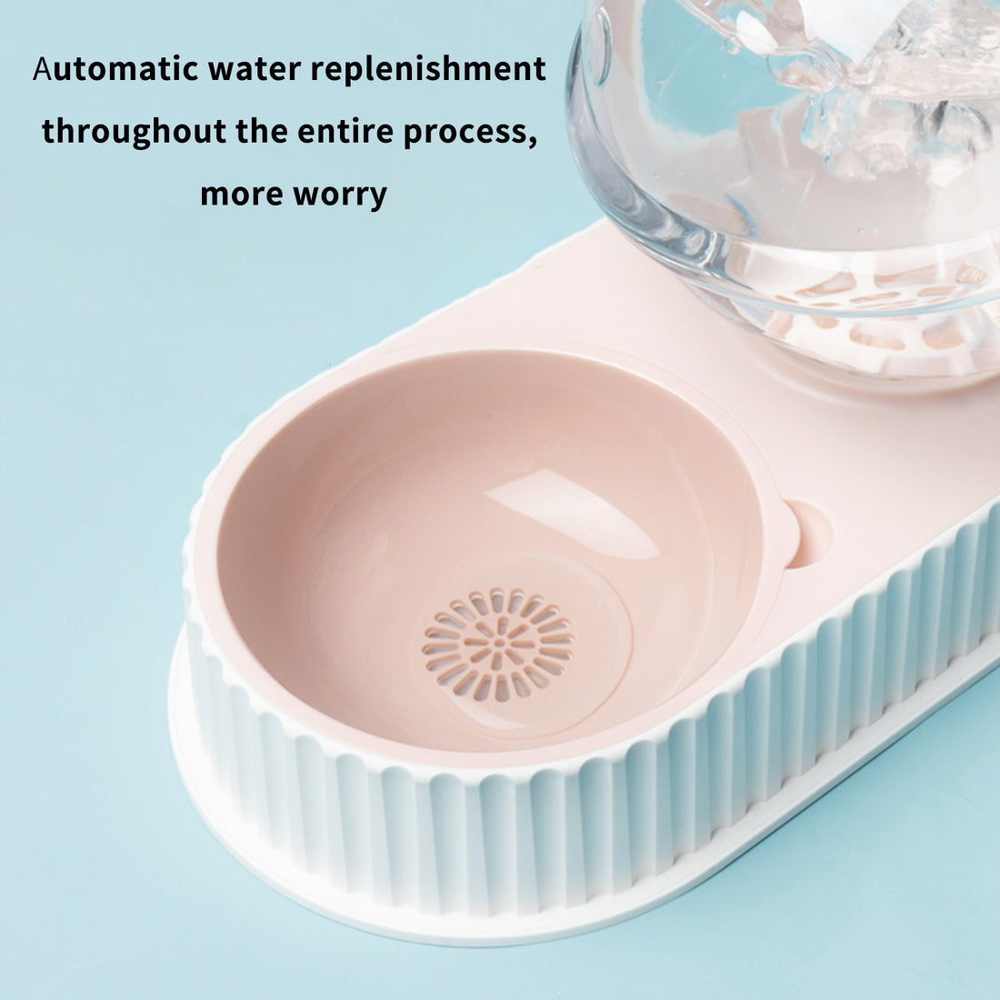 Plastic Pet Feeding Drinkers Cat