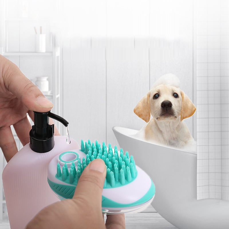 Pet Bath Brush Massage Brush Hair Removal