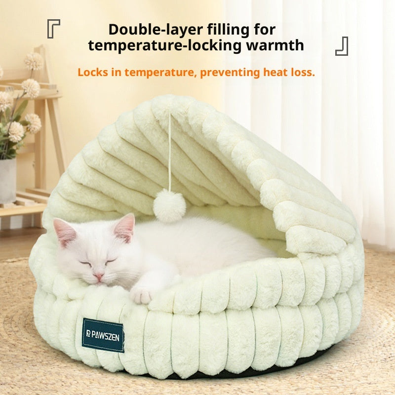 Large Cat Nest Warm Pet Bed