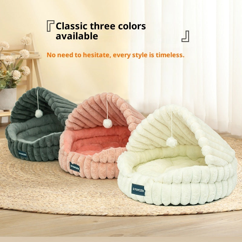 Large Cat Nest Warm Pet Bed