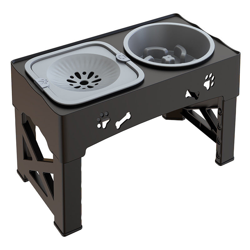 Pet Stainless Steel Feeder Double Bowl