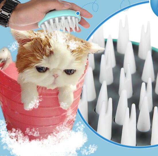 Massage Bath Brush Comfortable Pet Brush