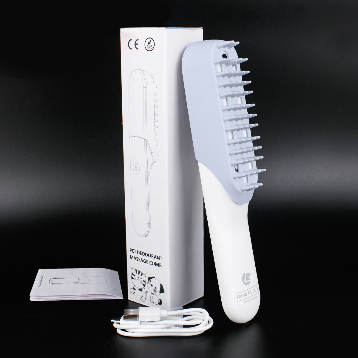 Pet Silicone Massage Brush Sterilization Comb