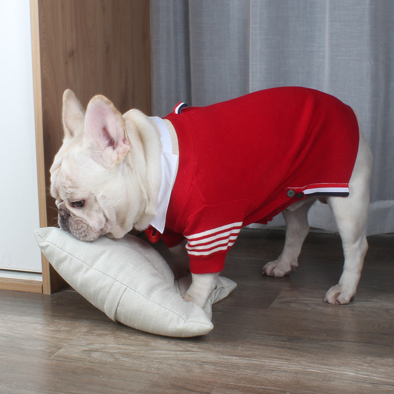 Christmas Pet Dog Clothes Autumn