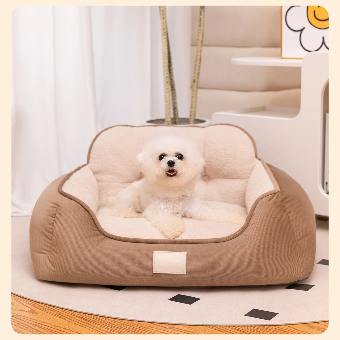 Pet Bed Warm Washable Fluffy Sofa