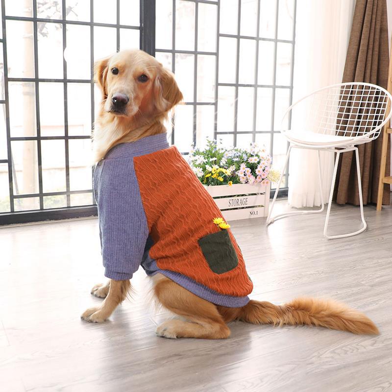 Thickening Large Dog Clothes Sweater