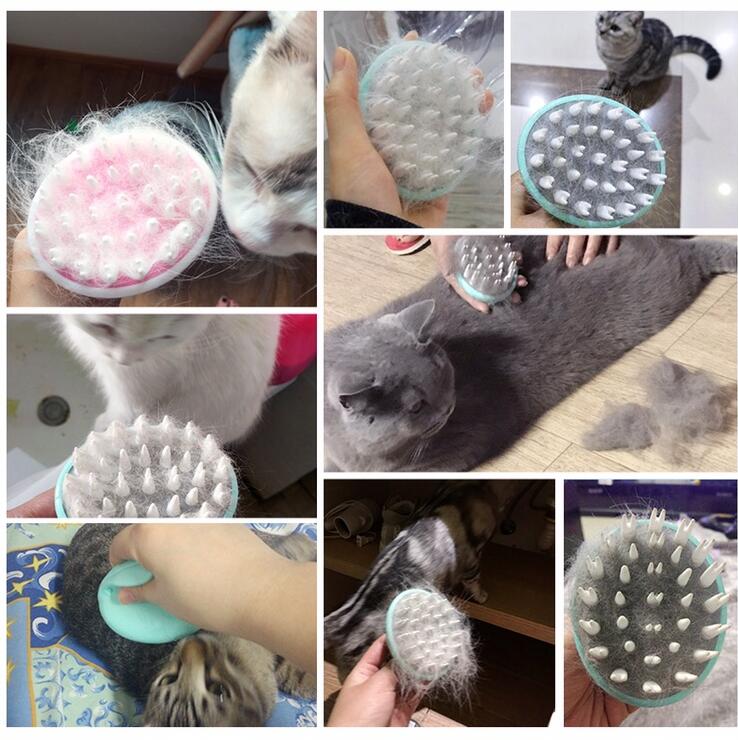 Massage Bath Brush Comfortable Pet Brush