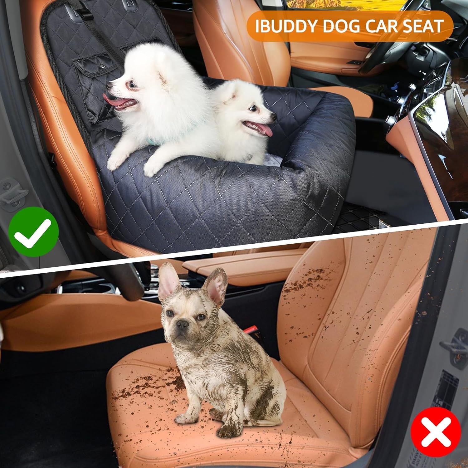 Car Waterproof Back Seat Pet Cover Protector
