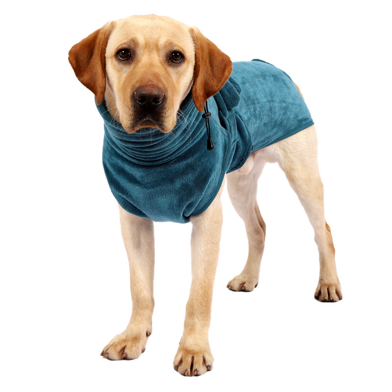 Strong Absorbent and Quick-Drying Pet Bathrobe