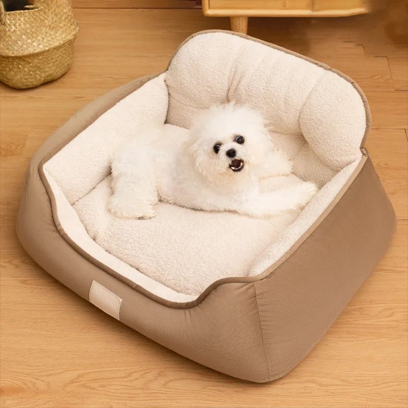 Pet Bed Warm Washable Fluffy Sofa