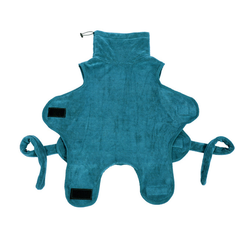 Strong Absorbent and Quick-Drying Pet Bathrobe