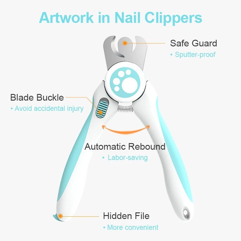 Cute Pets Nail Clippers Labor-Saving Dogs
