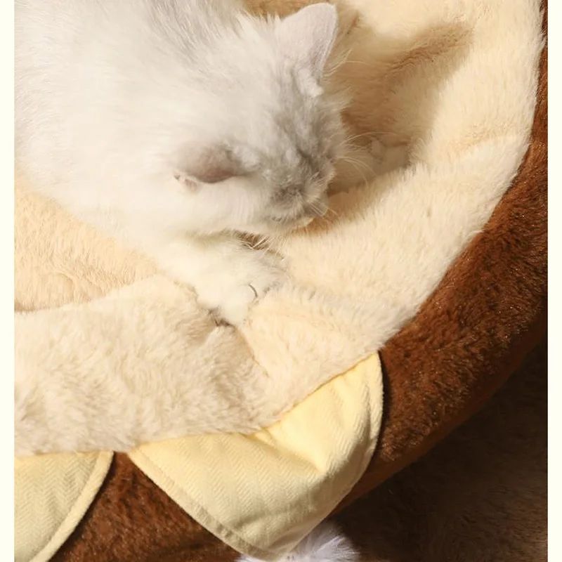 Cats Sofa Dogs Bed Round Cat Pad Mattress