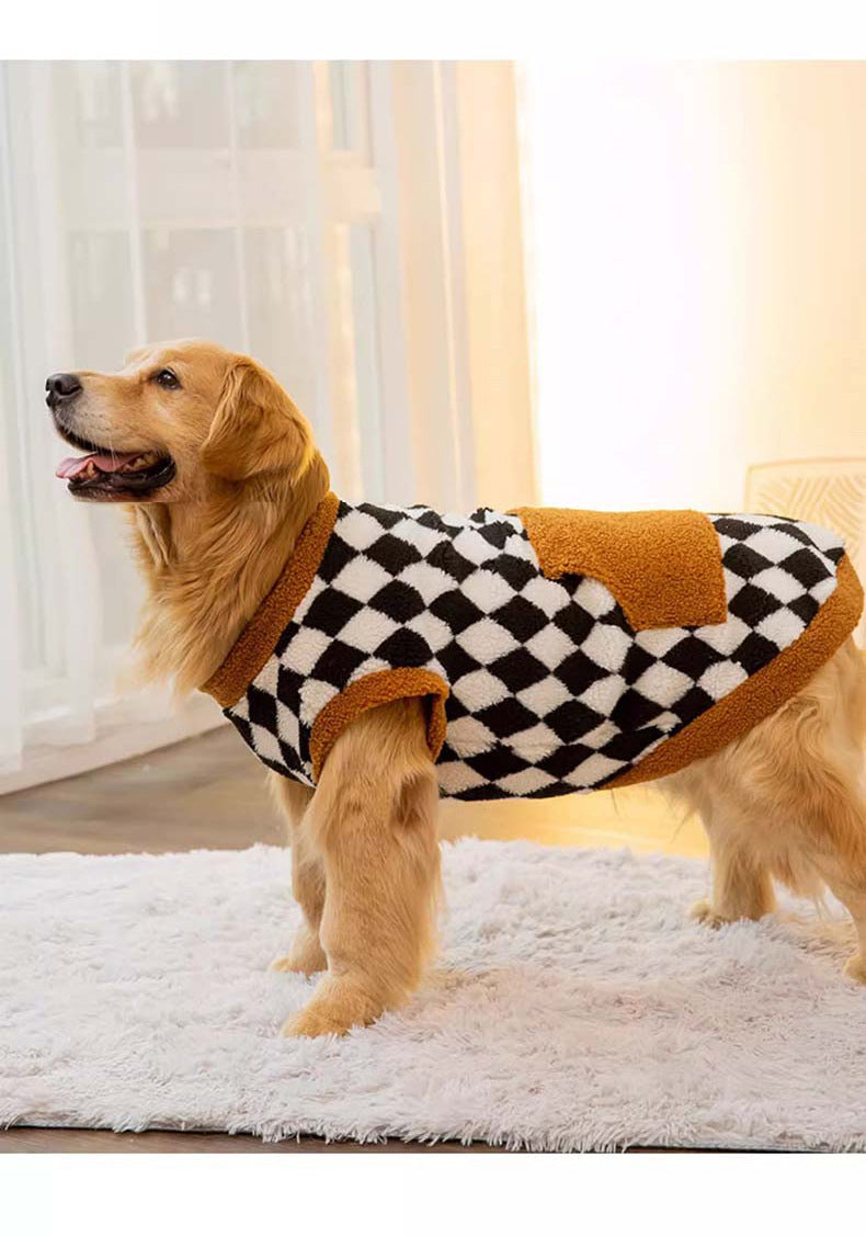 Autumn And Winter New Dog Fluffy Jacket