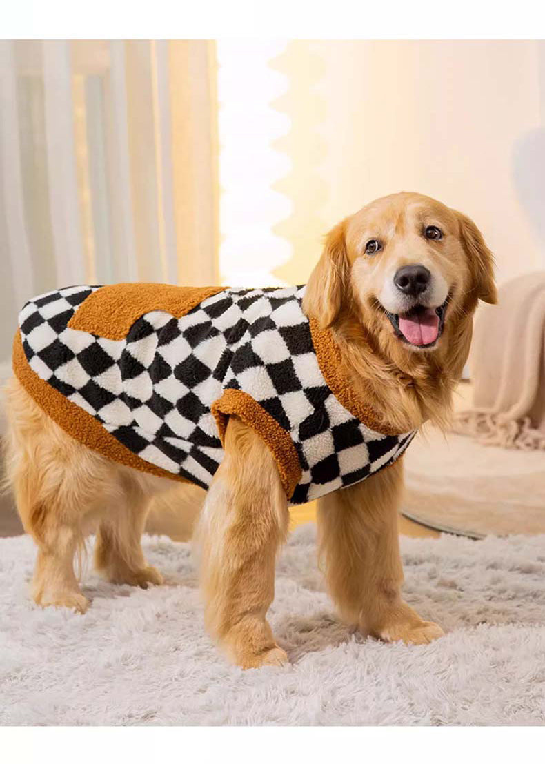 Autumn And Winter New Dog Fluffy Jacket