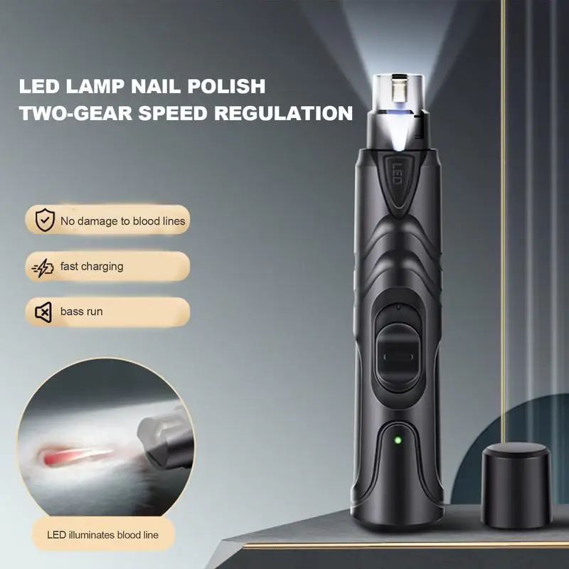 Lighted Dog Nail Clippers Rechargeable