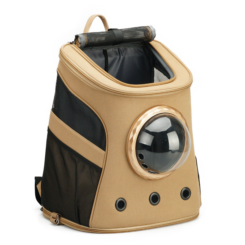 Portable For Medium-sized Dogs Backpack Style