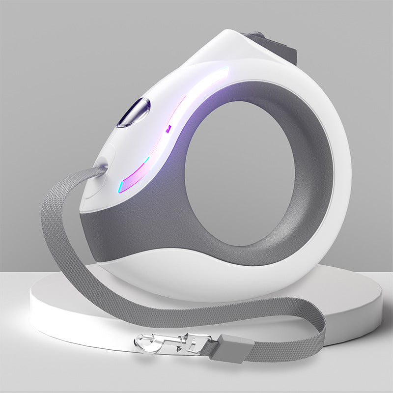 New Dog Traction Rope LED Night