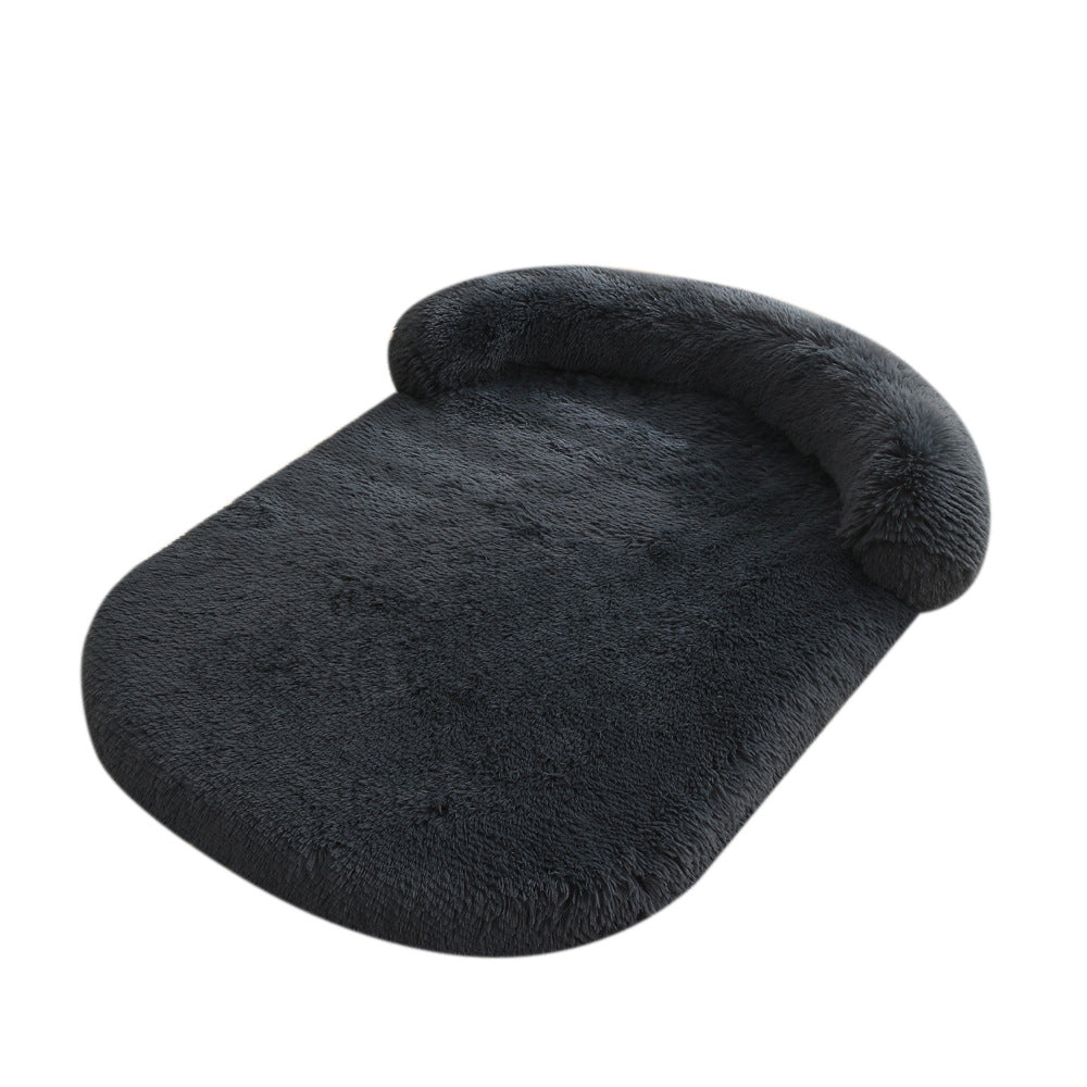 Plush Doghouse Pet Bed Warm Cushion