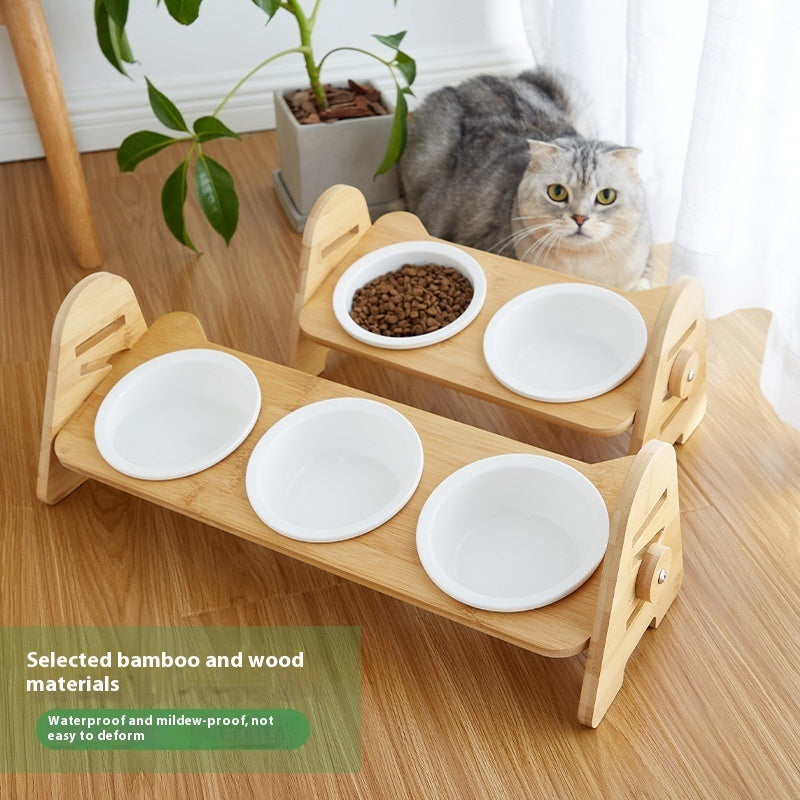 Spine Protection Cat Dog Drinking Bowl
