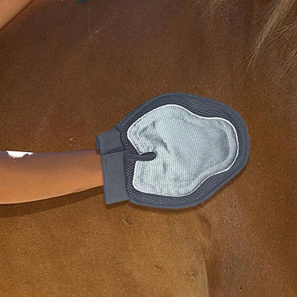 Horse Massage Gloves Pet Hair Gloves
