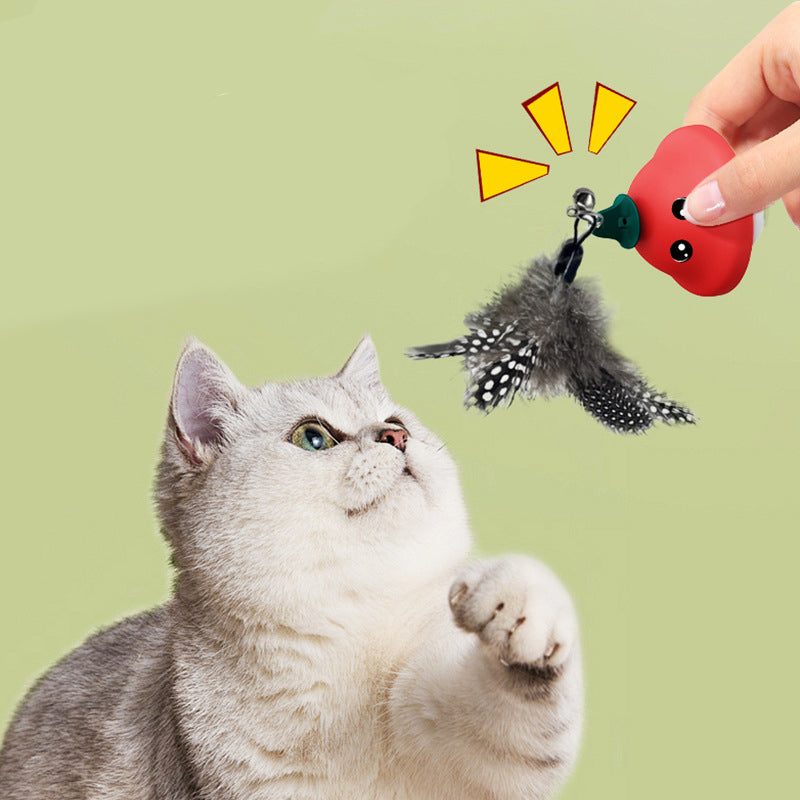 Cat Wand Suction Cup Pet Playing Toy ittens