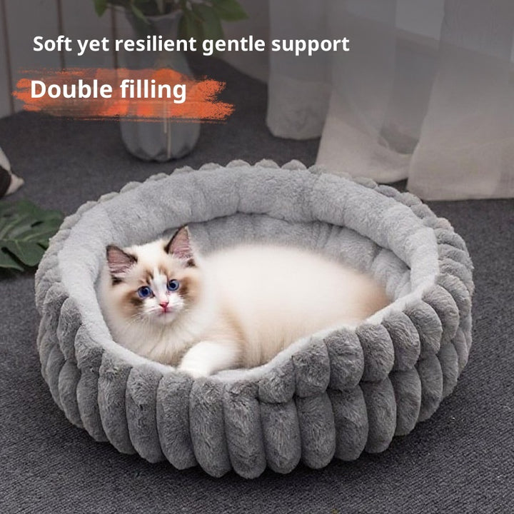 Pet Cat Nest Straight Rabbit Plush