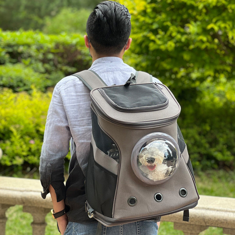 Portable For Medium-sized Dogs Backpack Style