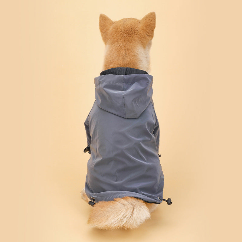 Pet Clothes Rainproof Jacket Rainproof