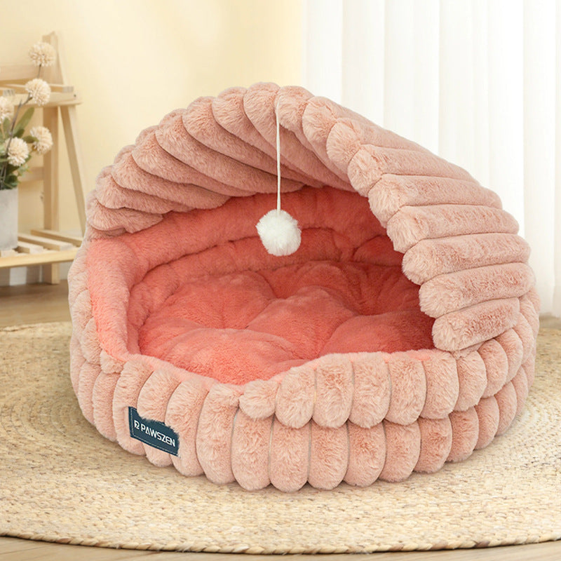 Large Cat Nest Warm Pet Bed