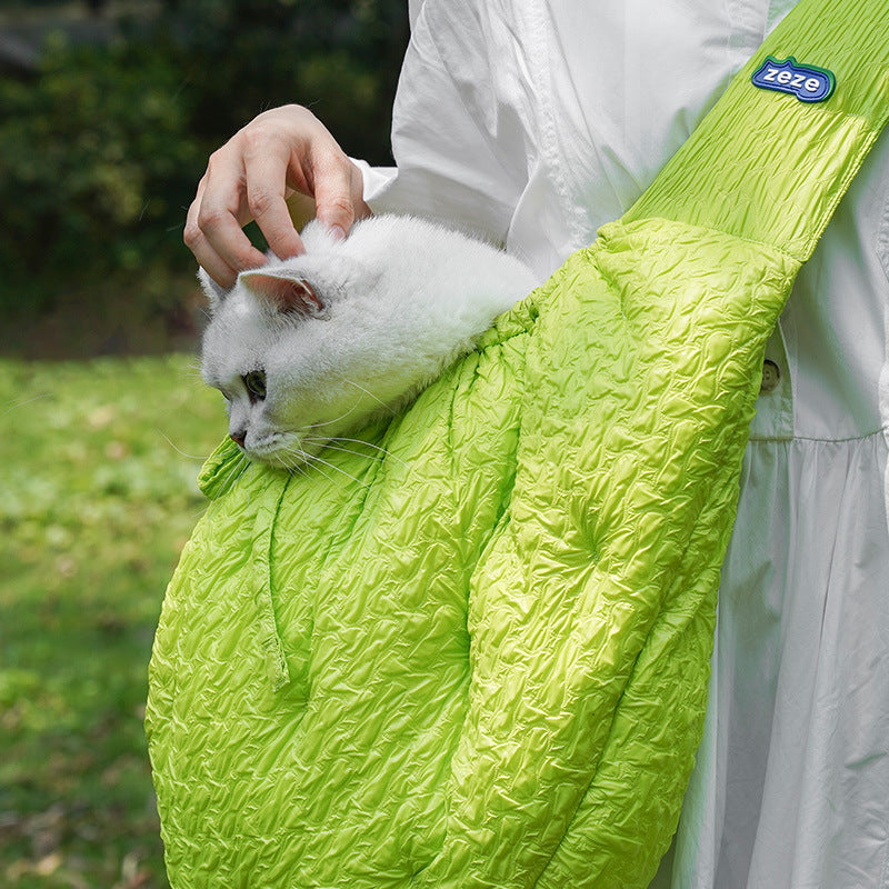 Puppy Carrier Bag With Pet Cat
