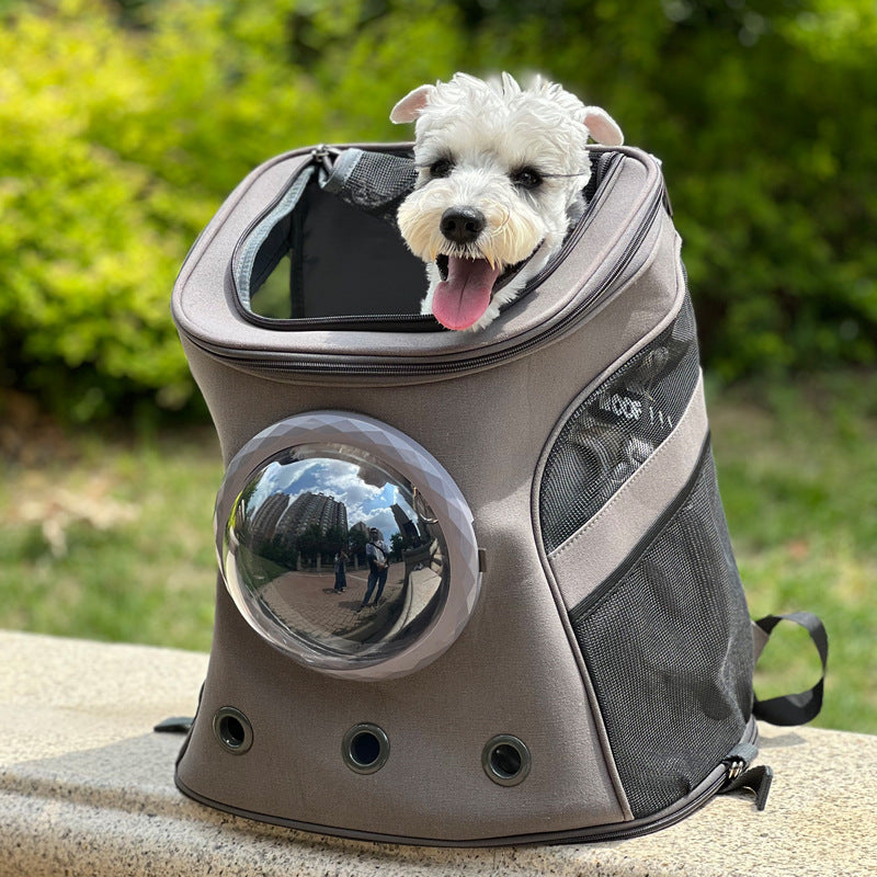 Portable For Medium-sized Dogs Backpack Style
