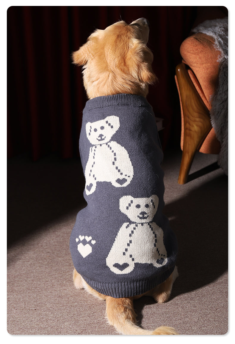 Thickening Large Dog Clothes Sweater