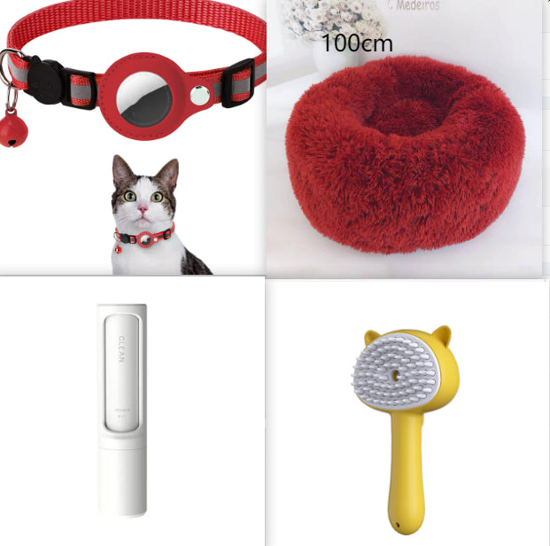 Hair Cleaning Brush With Mist Cat