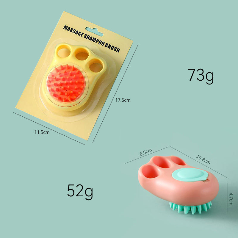 Cat Claw Bath Brush Pet Dog Bath
