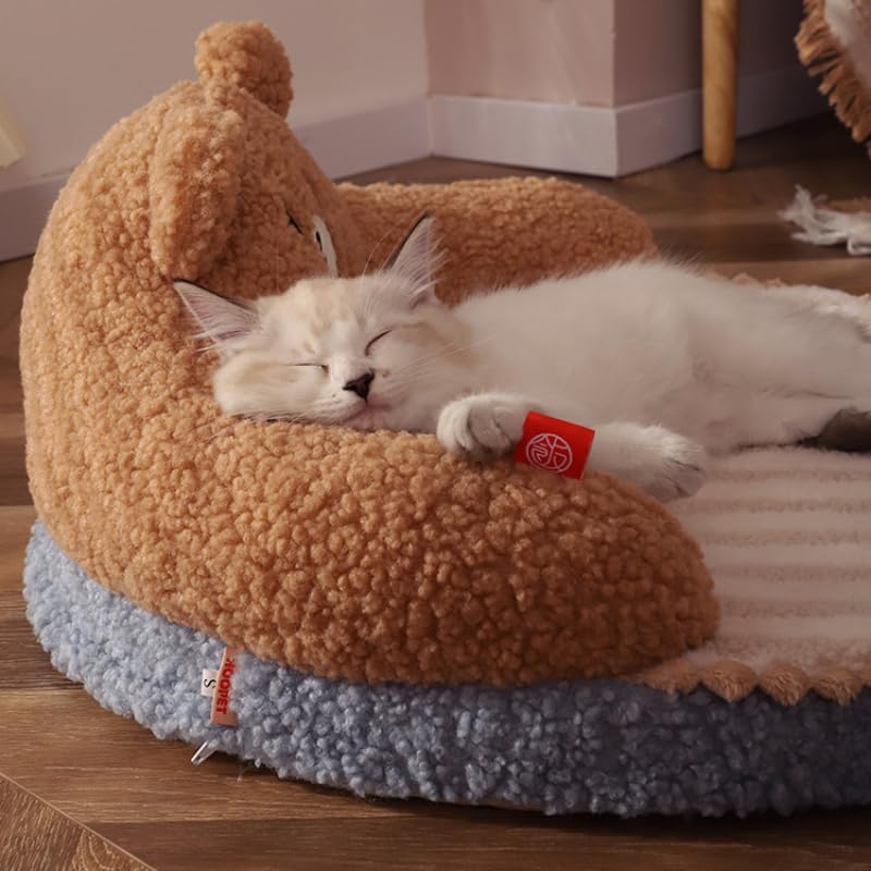 Cat Bed Furniture Washable Cozy Cat
