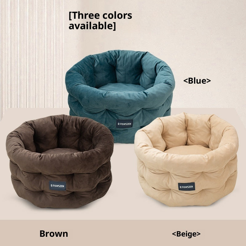 Cathouse Doghouse Winter Warm Pet Bed