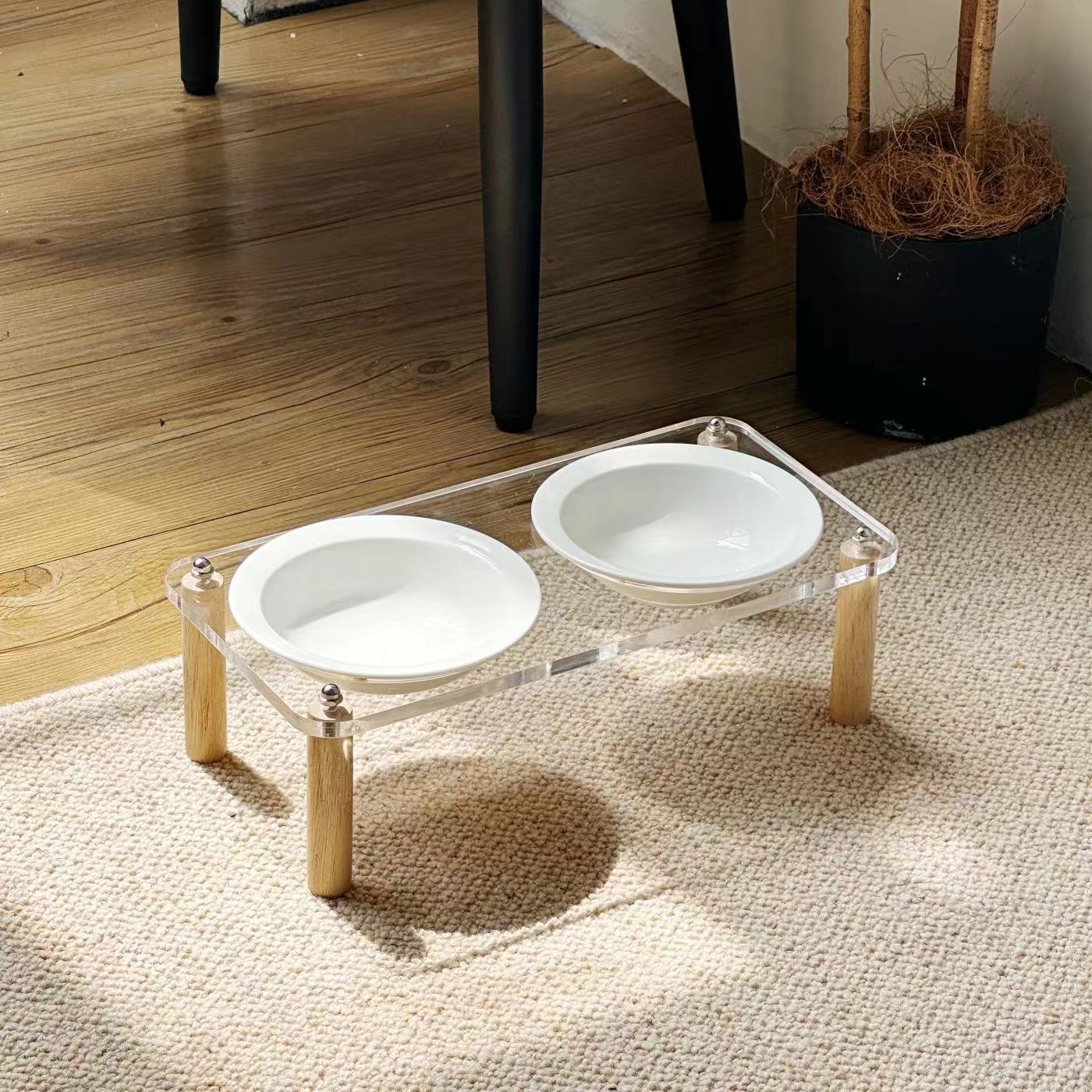 Cat Water Bowl Basin Anti-tumble