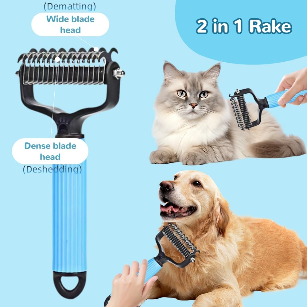 Upgraded Pet Safe Dematting Comb